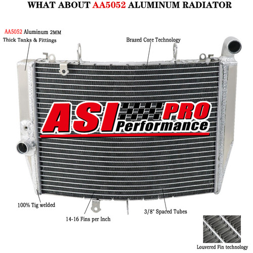 Aluminium radiateur pour honda - aluminium,