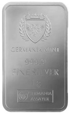 LINGOTTO ARGENTO PURO GERMANIA