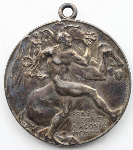 Rara medaglia argento presa - rara,