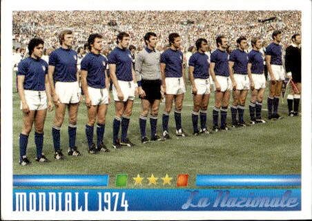 Figurina azzurro mondiale 2002 - azzurro,