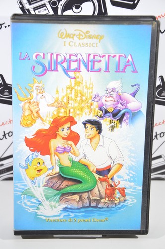 Sirenetta vhs cartoni - vhs,