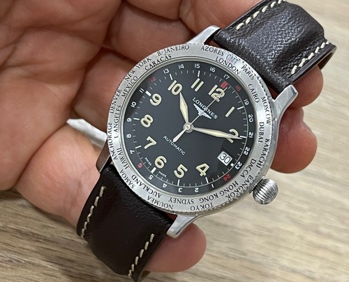 Longines world time gmt - world,
