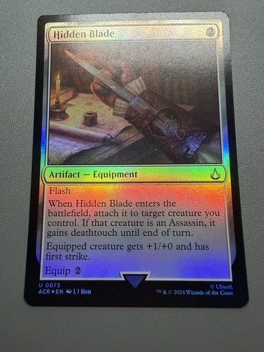 Hidden blade foil 0073 - hidden,