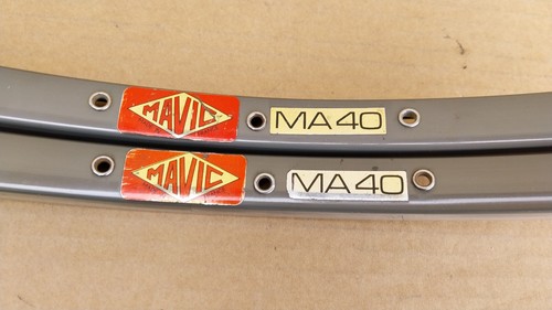 Paire jantes mavic 40 - paire, ma