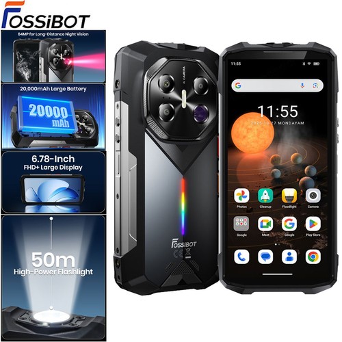 Fossibot f113 telefono - 5g,
