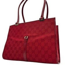Gucci Tote Bag Tela Pelle
