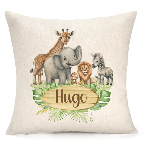 Cuscino safari personalizzato - safari,