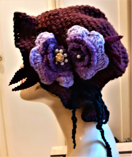 Cappello donna inverno - , fiori
