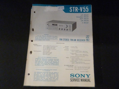 Manuale servizio originale - servizio,