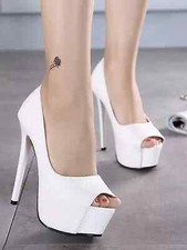 Sandali decolte bianco