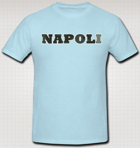 Maglietta napoli italia - maglietta,