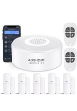 AGSHOME TUYA Smart Leben Alarm System für Home WIFI GSM Sicherheit Alarm Host