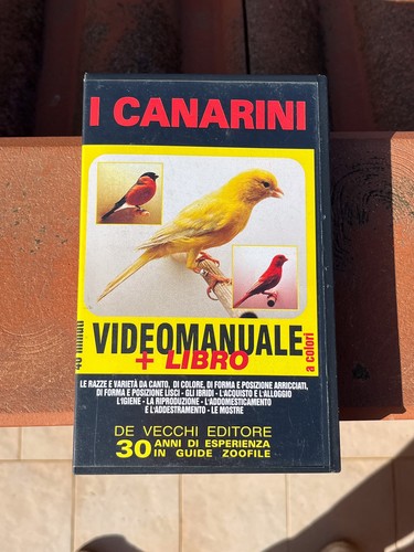 Vhs canarini videomanuale - canarini, +