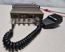 Radio CB mobile vintage Morse 3005 CB 40 canali con microfono - testata funzionante!