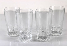 SET 4 BICCHIERI in vetro di