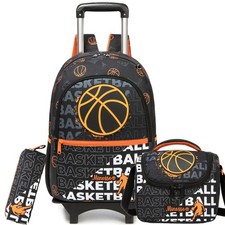 Rolling Backpack for Kids 8-12 Boys Backpack with Wheels for School Backpacks...
