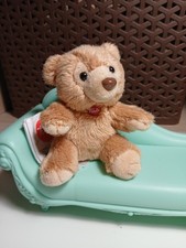 "TRUDI" mini peluche Orso, colore marrone chiaro, altezza 9 cm.