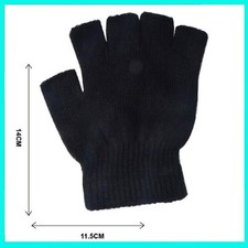 GUANTI MEZZE SENZA LE DITA  TAGLIATI INVERNALI DA UOMO DONNA UNISEX MEZZO DITO 