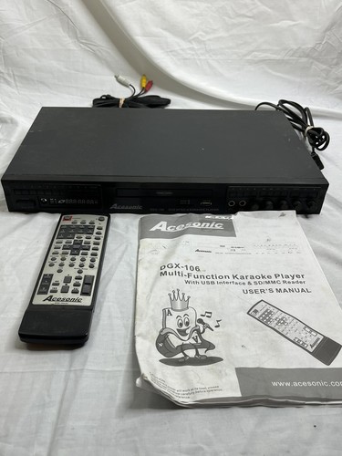 Acesonic dgx 106 - dgx-106, karaoke