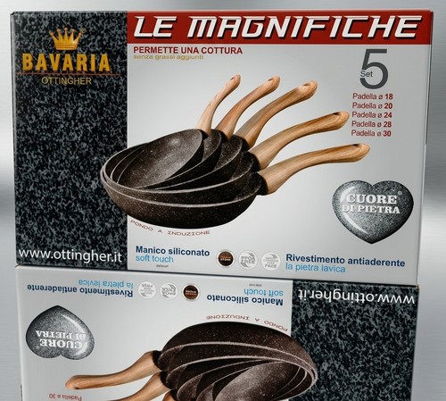 Set padelle antiaderenti - 5,