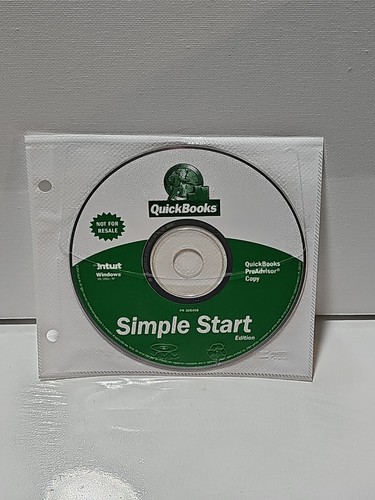 Intuit quickbooks simple - simple, start