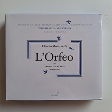 Monteverdi - L'Orfeo / Cofanetto 2 CD / Glossa
