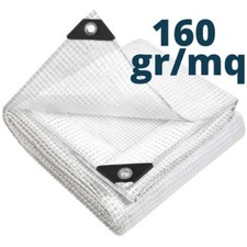 Telo occhiellato impermeabile telone trasparente pesante retinato in PE teli pvc