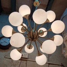Antico lampadario Sputnik in