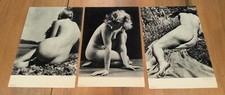 LOT ETUDE PHOTOGRAPHIQUE NU FEMININ CURIOSA ANNEE 30 ERGY LANDAU