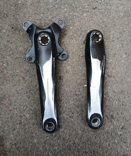 Shimano m443 crank - shimano, fc-m443