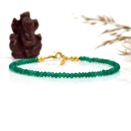 Bracciale onice verde - bracciale, a+++
