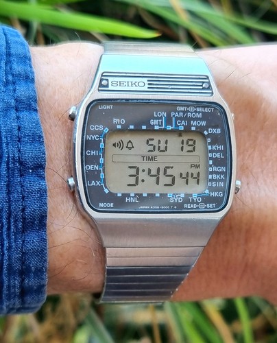 Seiko a358 5000 lcd vintage - seiko, a358-5000