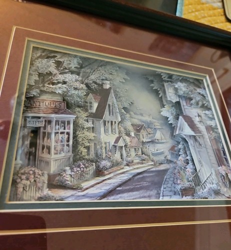 Scena invernale art decoupage
