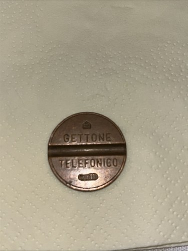 Gettone telefonico 7711 raro - telefonico,