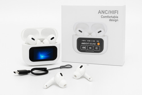 Cuffie auricolari con - cuffie, display