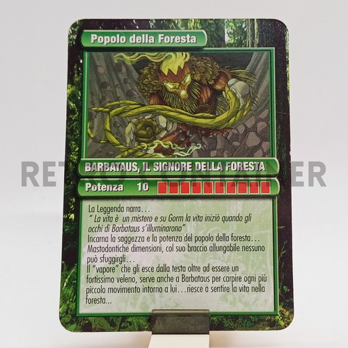 Gormiti vintage card prima - card,