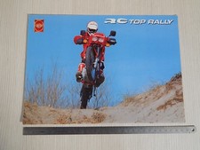 DEPLIANT ORIGINALE MONOPAGINA GILERA RC 50 TOP RALLY PROSPEKT BROCHURE 