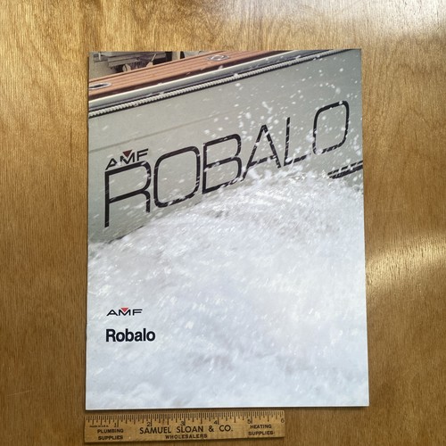 Brochure vintage amf - brochure, robalo