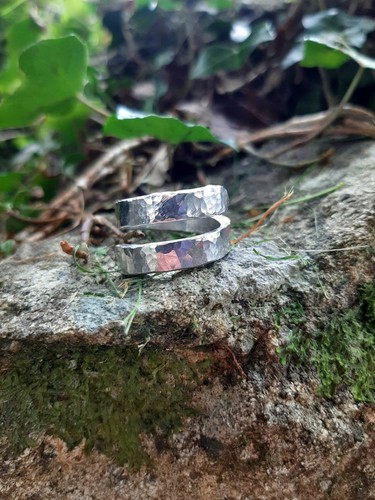Anello donna peltro fatto - anello,