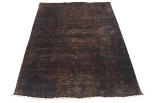 4x6 Ft Dark Brown Overdyed