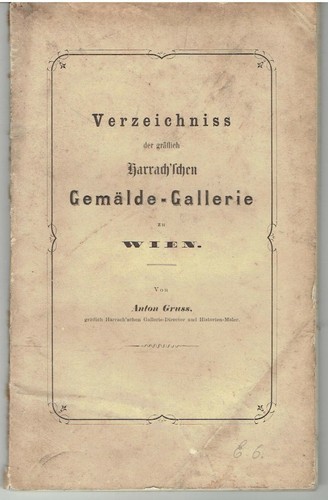 Verzeichniss der gräflich