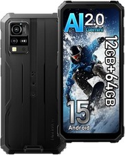 Blackview BV4800SE Android 15 Rugged Smartphone 6.56" RAM 12GB (4+8) + 64GB ROM
