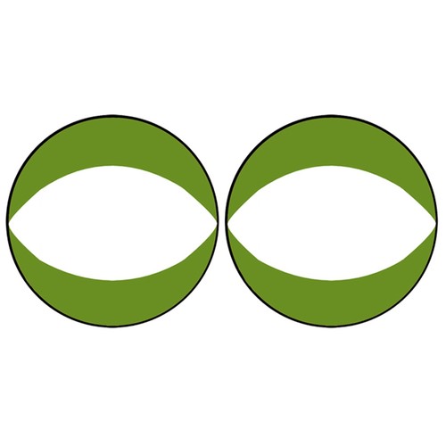 Pagaia vela kayak verde - 3x(pagaia,