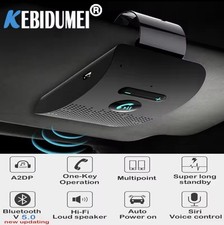 Kit Vivavoce Bluetooth Auto Universale Speaker Smartphone Cellulare Smartphone
