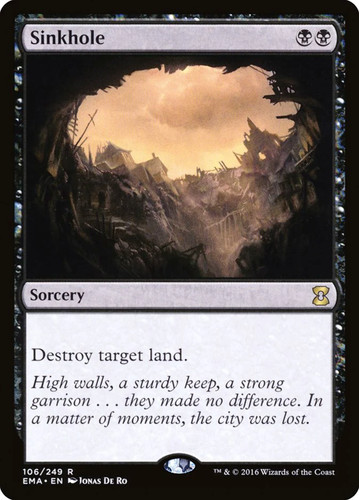 Mtg magic sinkhole english - magic,