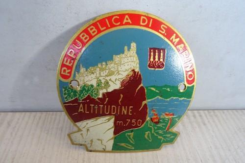 Badge placca repubblica - badge,