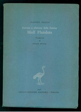 DEFOE DANIEL MOLL FLANDERS EINAUDI 1938 CESARE PAVESE ERRORE DIFETTO DI STAMPA