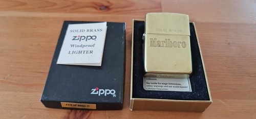 Zippo marlboro solid - zippo,