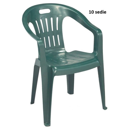 Sedia piona giardino in - 10,