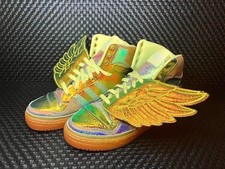Adidas Originals by Jeremy Scott Js Foil Wing Metgol Metgol Peaclt D65203 Us8.5